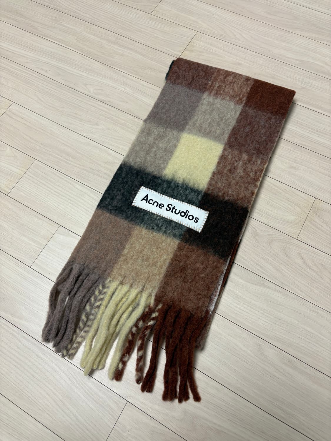 [S+급] 아크네 스튜디오 머플러 브라운 상품이미지1