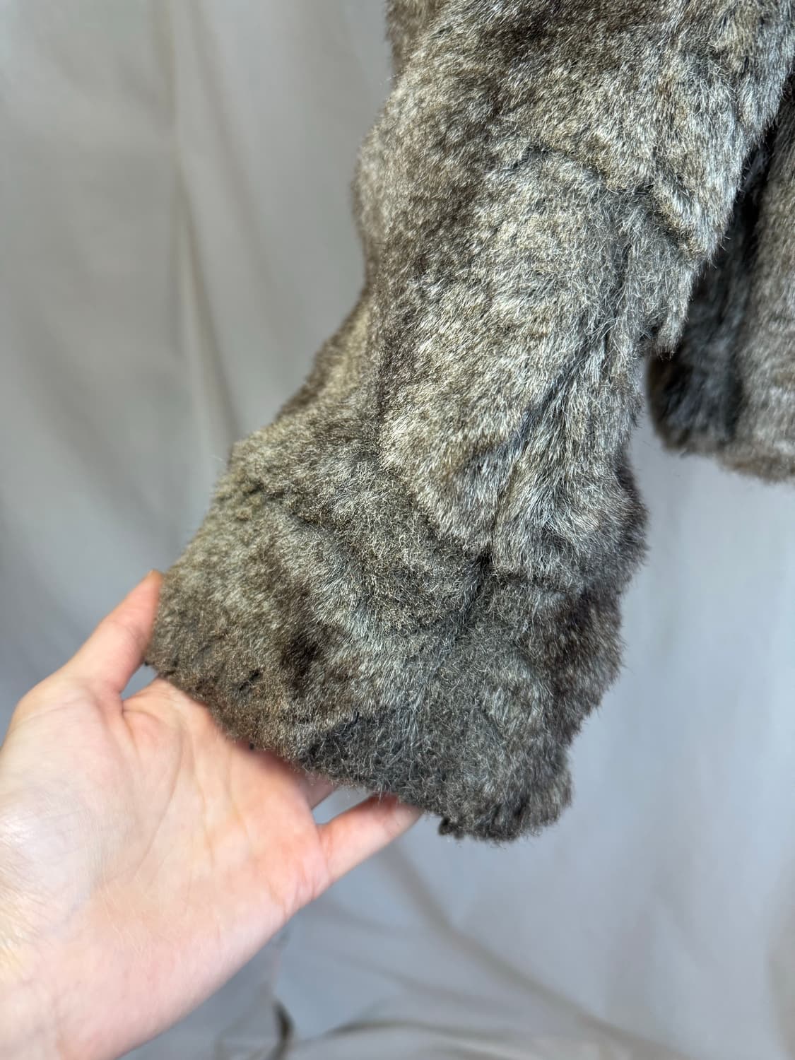 Shell Ray 페이크 퍼 자켓 상품이미지10