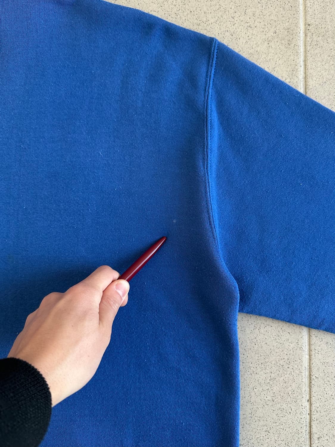 90s 빈티지 러셀 후드집업 블루 XL USA 상품이미지7