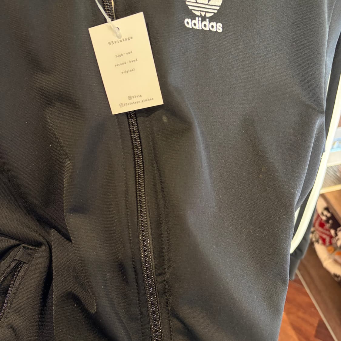 16106 - 아디다스 블랙 파이어버드 트랙탑 져지 상품이미지4