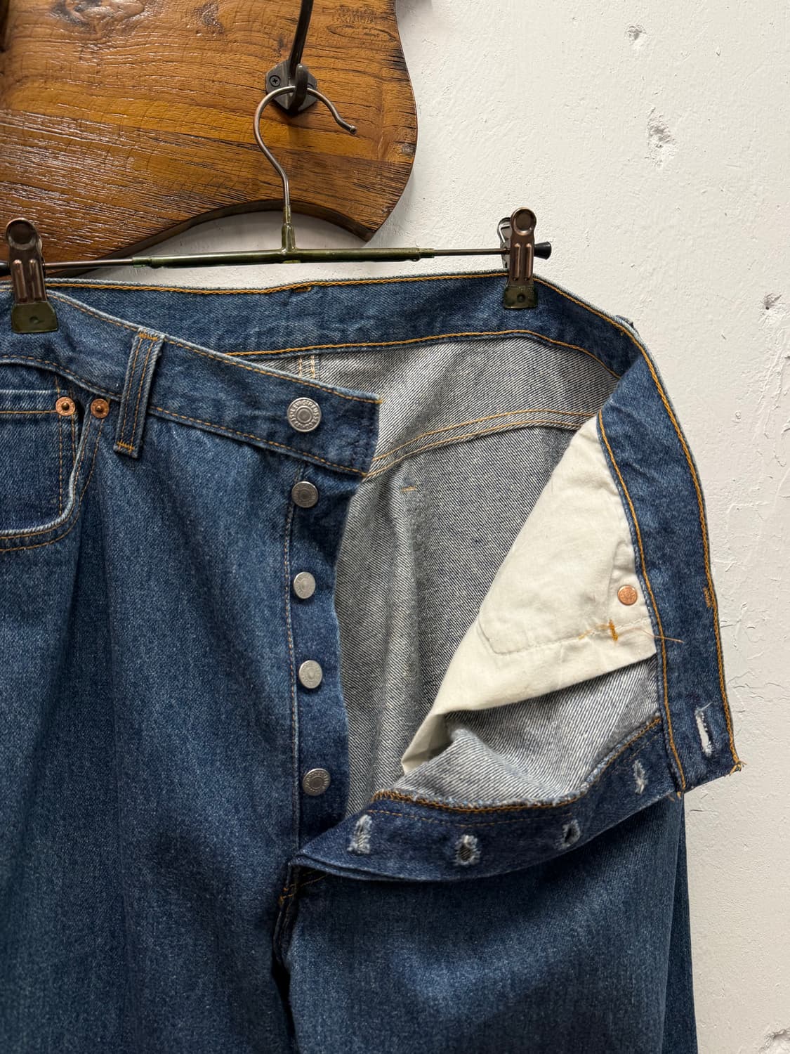 35.5) 90s USA Levi’s 501 Straight Denim  상품이미지6