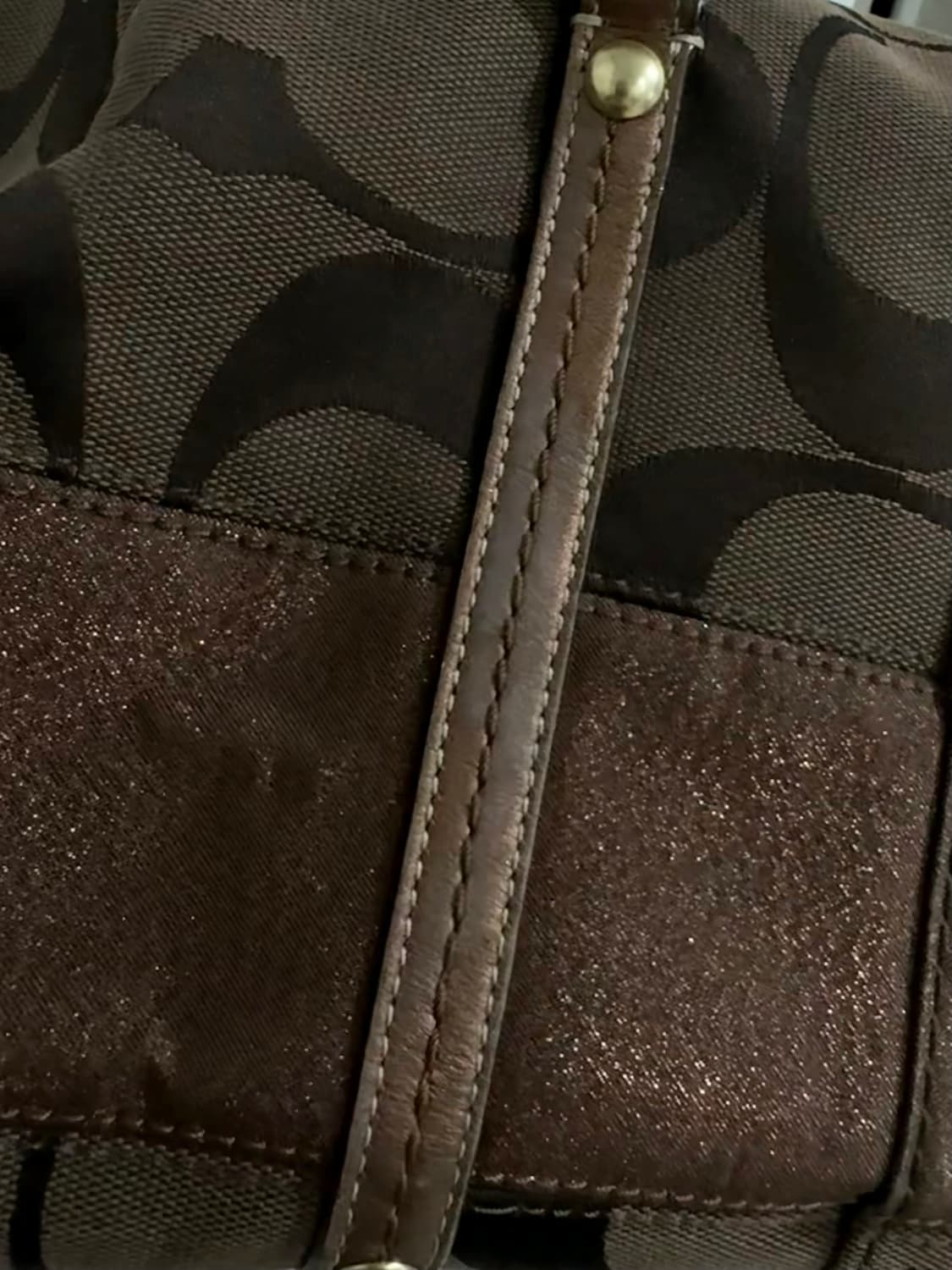 Coach glitter point shoulder bag 상품이미지4