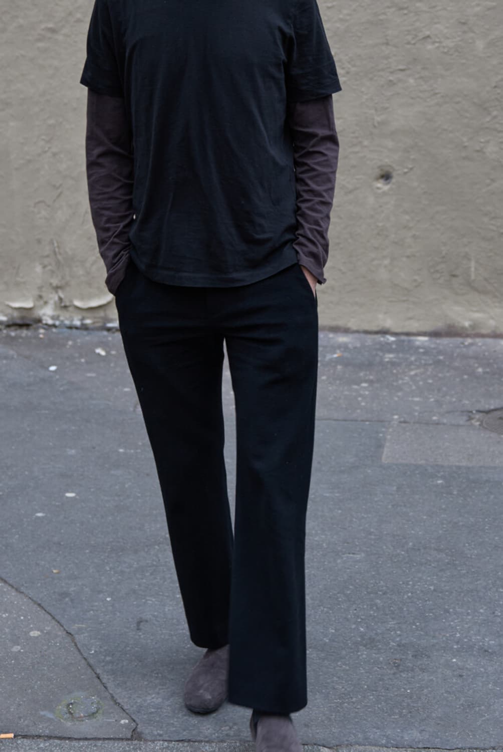 머듈 슬랙스 블랙 3사이즈 상품이미지2