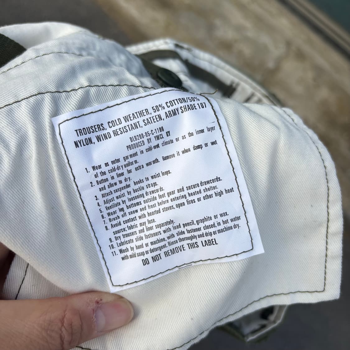 Ymcl ky m-65 필드 팬츠  상품이미지10