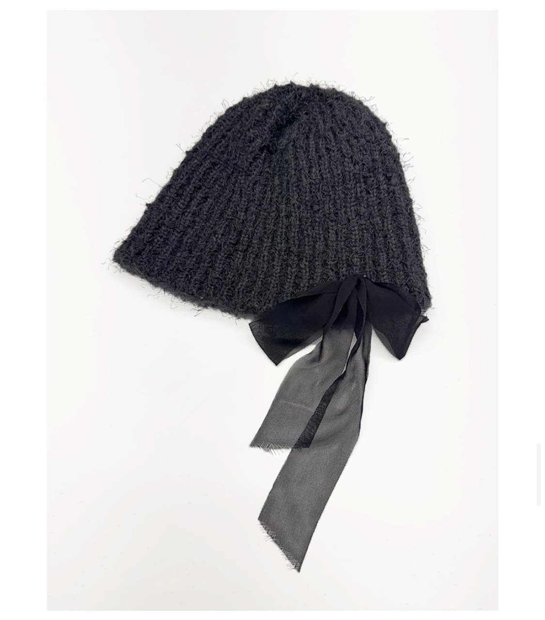 호쿠스포쿠스 퍼리 니트 비니 챠콜 상품이미지4