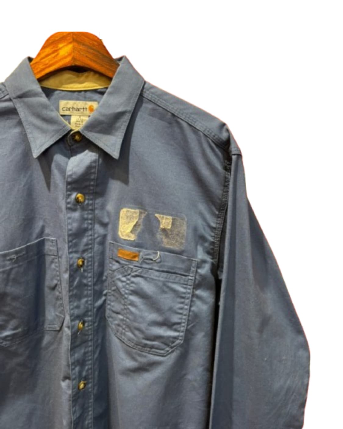 칼하트 코튼 폴리 패치 셔츠 M 상품이미지3