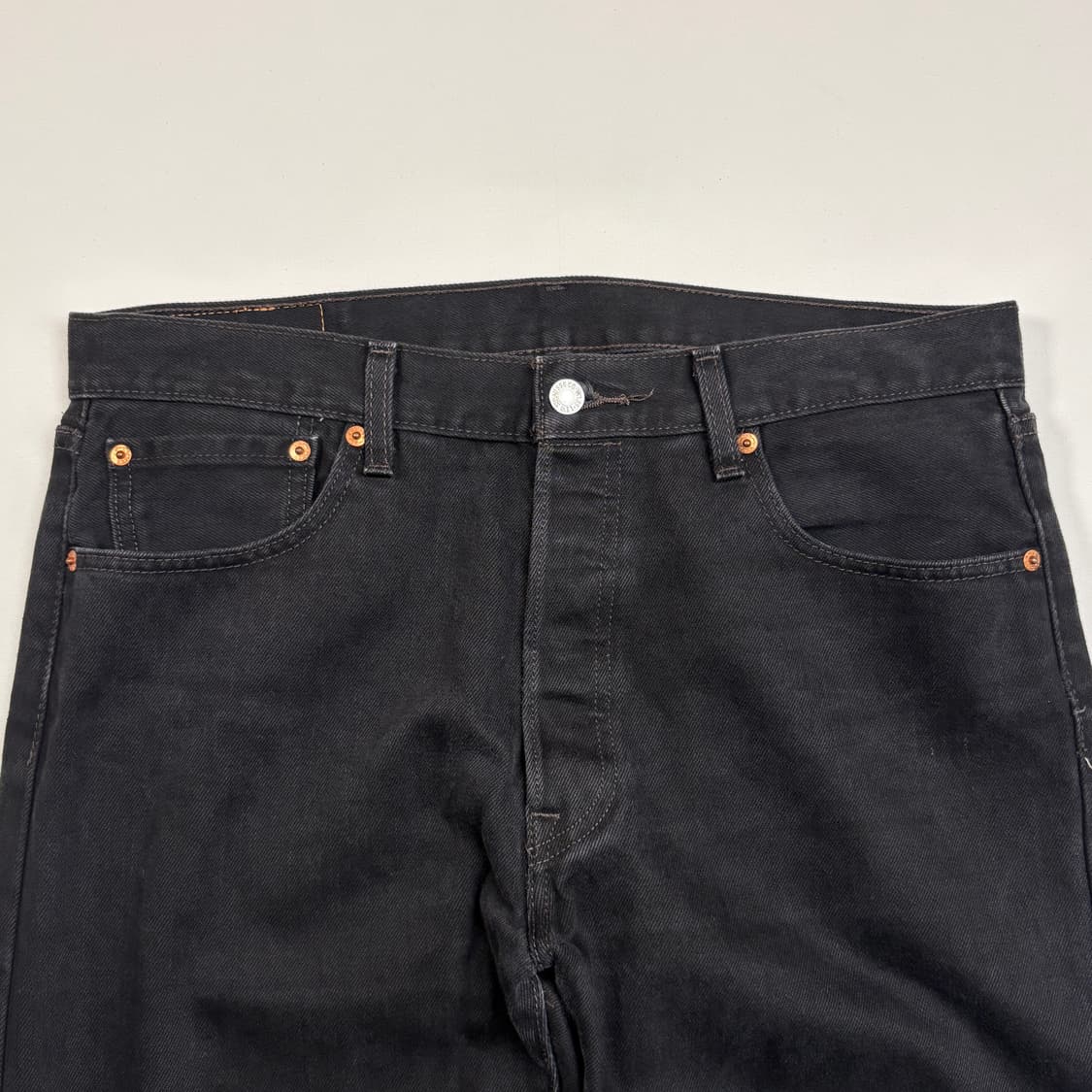 [34x30] 10s Levi’s 501 black pants 상품이미지3