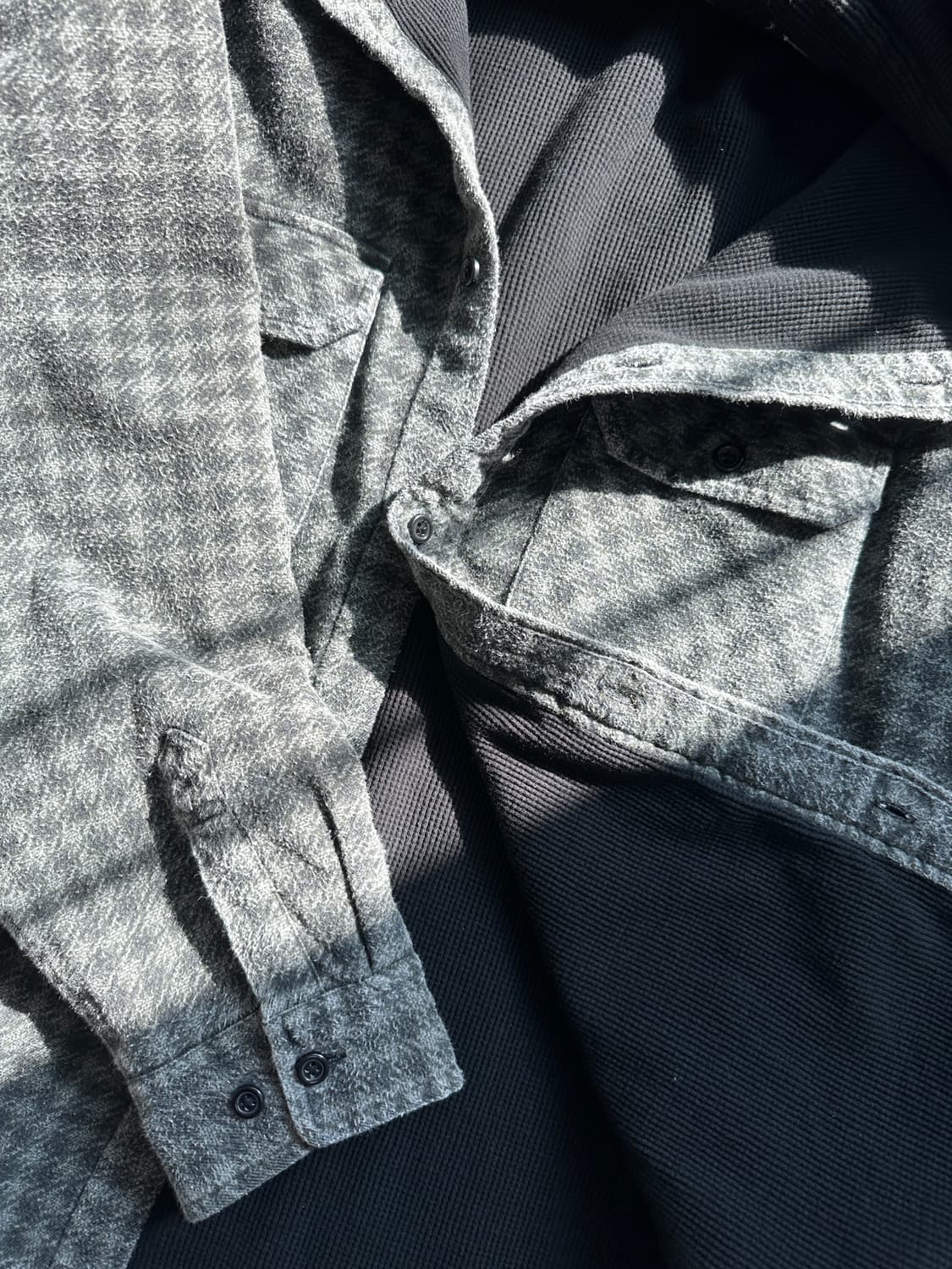 슈프림 하운드스투스 플란넬 후드 셔츠 상품이미지6