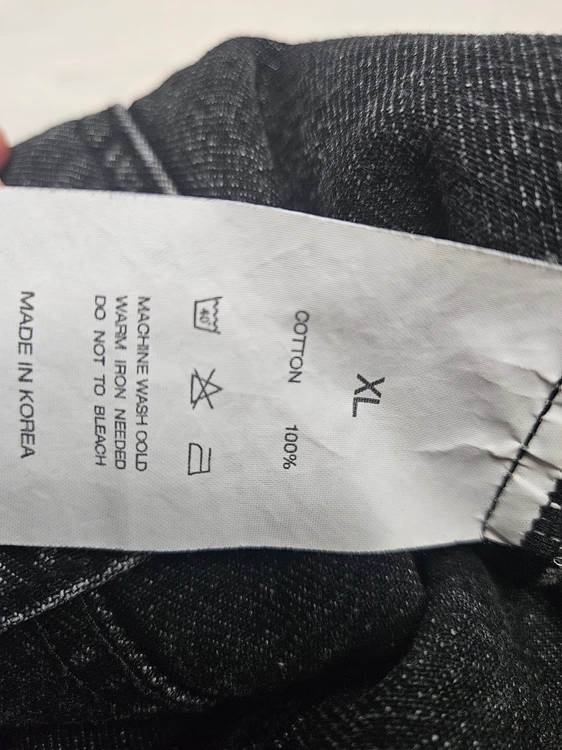 브랜디드 흑청 데님 자켓 XL 상품이미지6