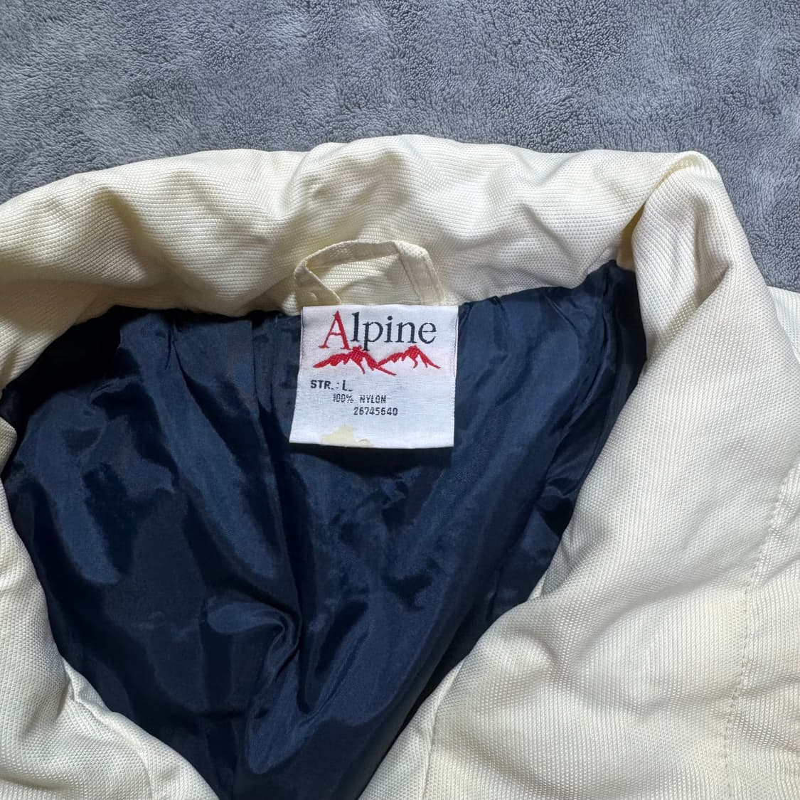 90s Alpine 빈티지 바람막이 L  상품이미지5
