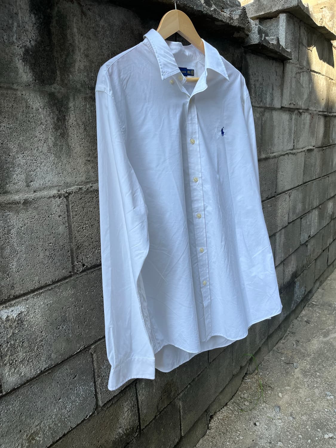 폴로 랄프로렌 슬림핏 빈티지 셔츠 XXL 상품이미지2