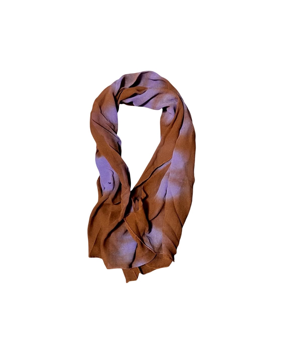 Brown & Violet Japanese Vintage Scarf 상품이미지1
