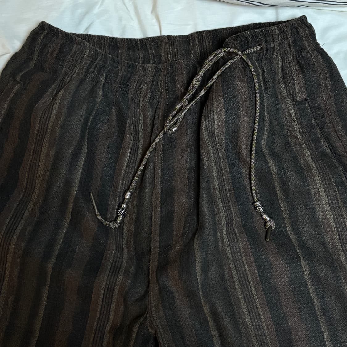 앤더슨벨 스트라이프 바지 (M) 상품이미지2