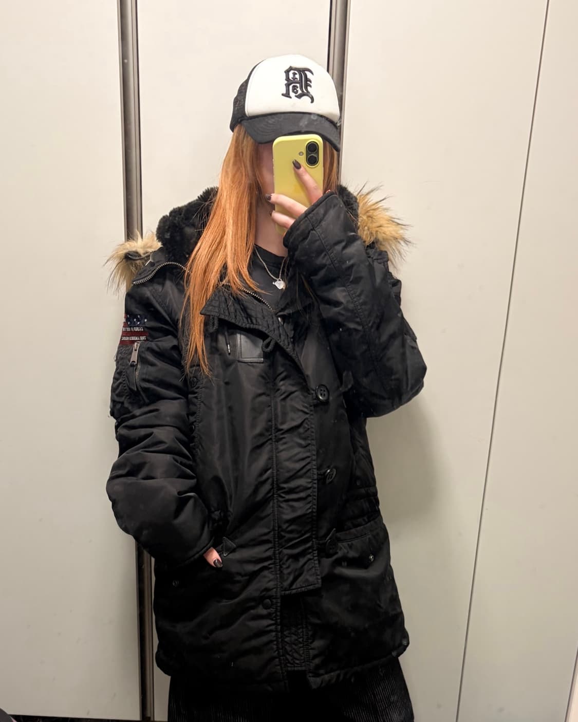 Schott N3B 파카 블랙 상품이미지1