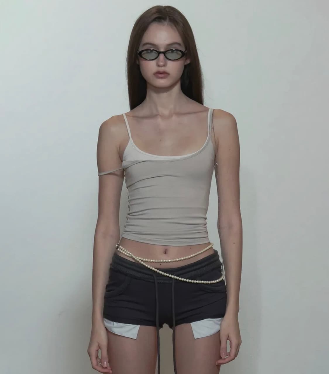 스컬프터 나시 (s) My Go To Tank Top Ice Gray 상품이미지2