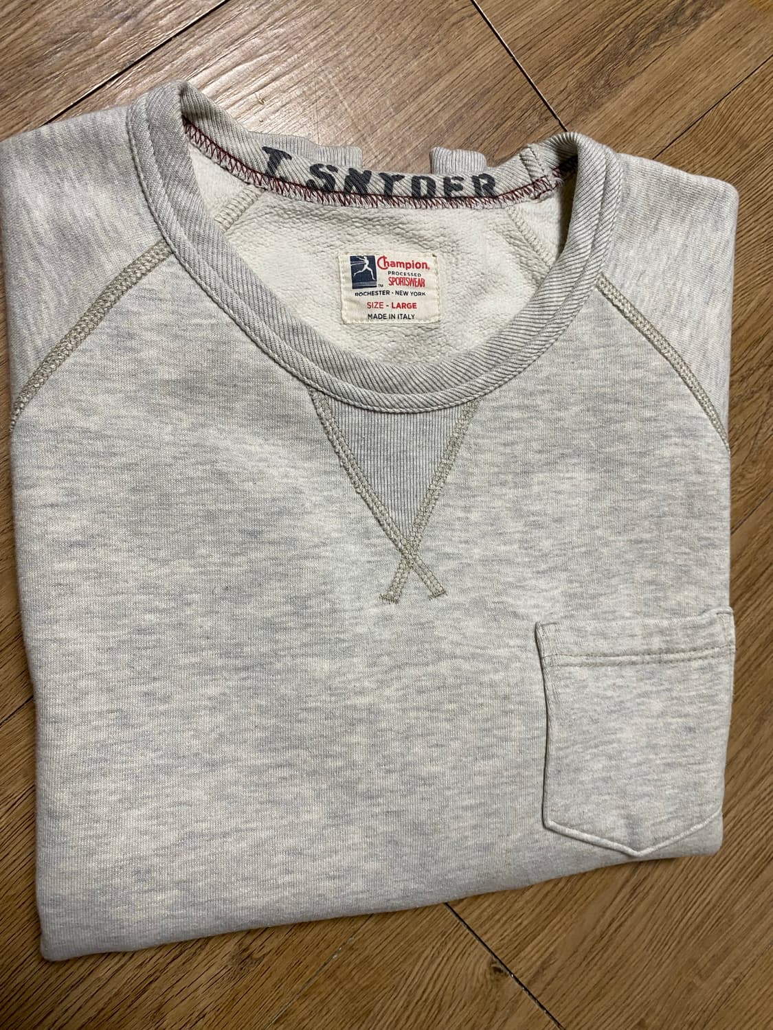 챔피온x토드스나이더 스웻셔츠(italy made) 상품이미지5