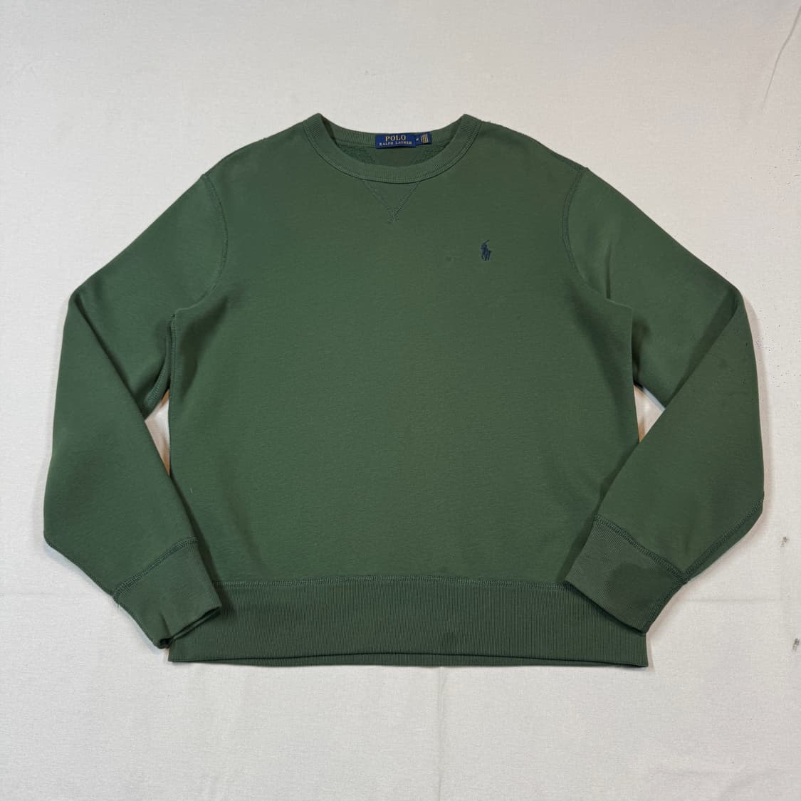 M) 폴로 랄프로렌 맨투맨 티셔츠 딥그린 상품이미지1