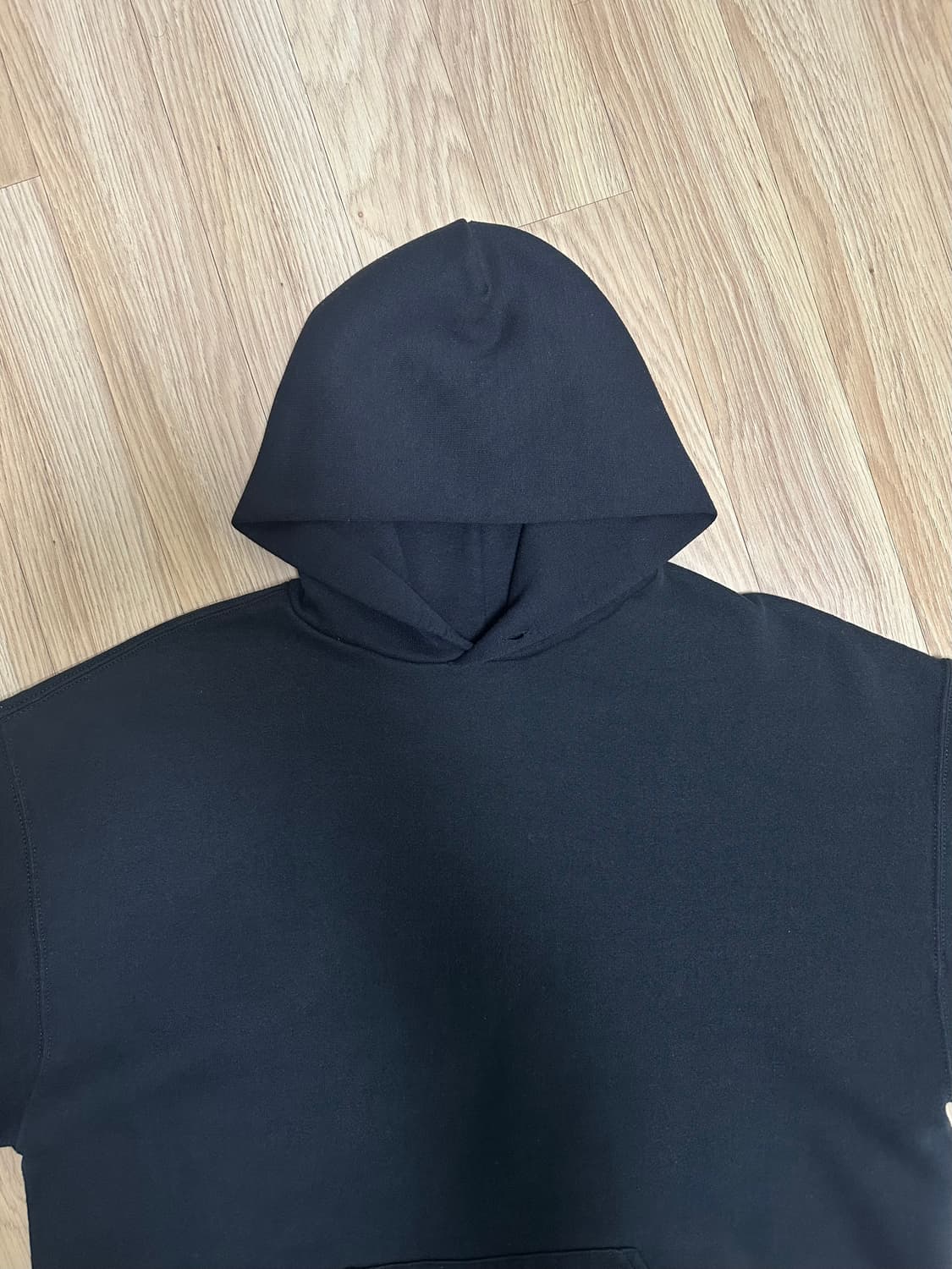 90s 빈티지 러셀 후드 블랙 XL USA 상품이미지7