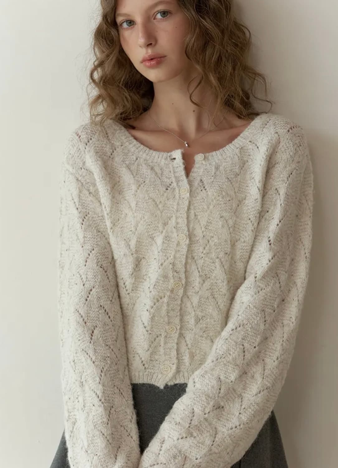 새상품) 리엘 노바 가디건 Nova knit cardigan  상품이미지1