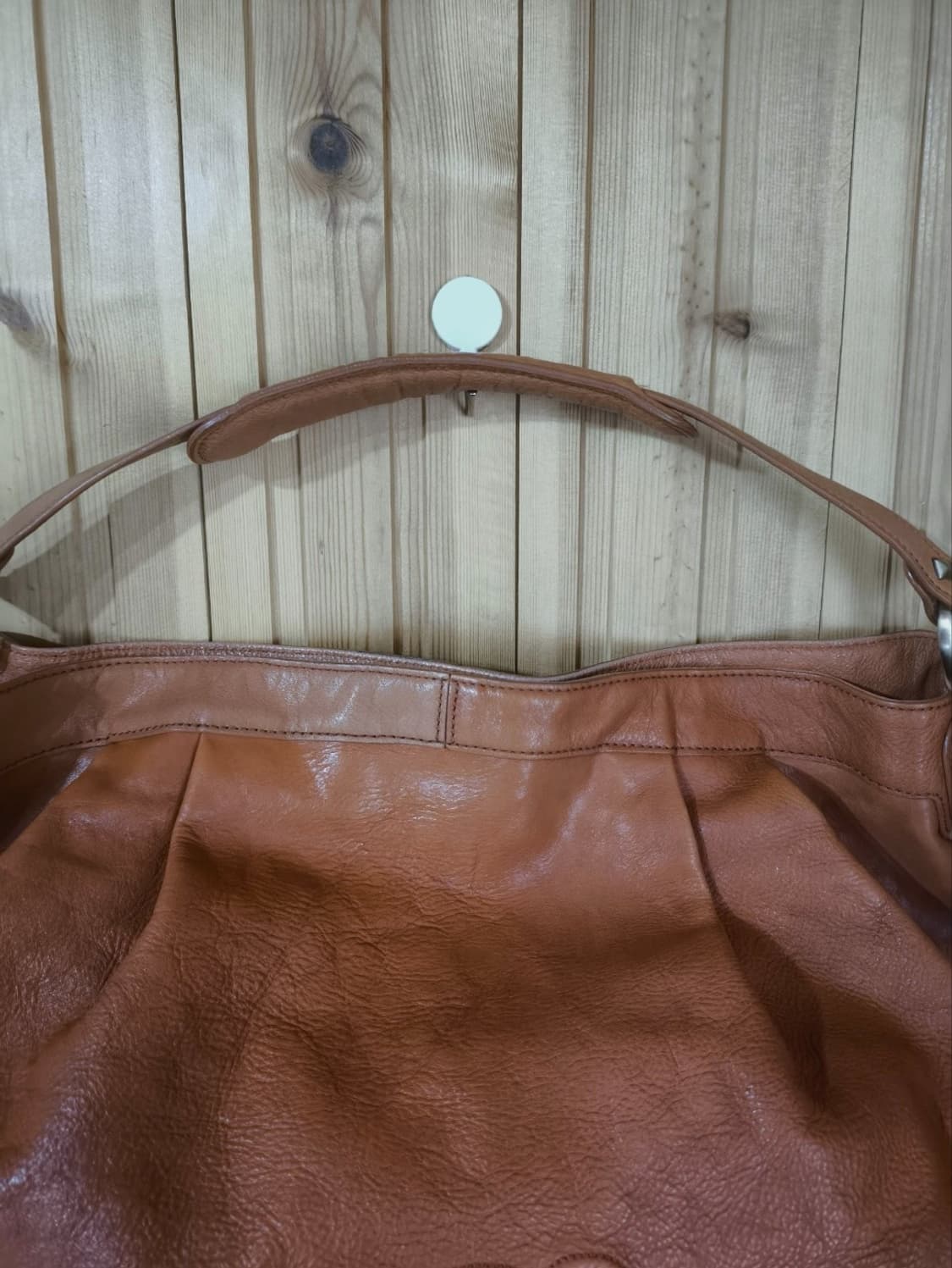 루이까또즈 토트백 숄더백 투톤레더 호보백 상품이미지2