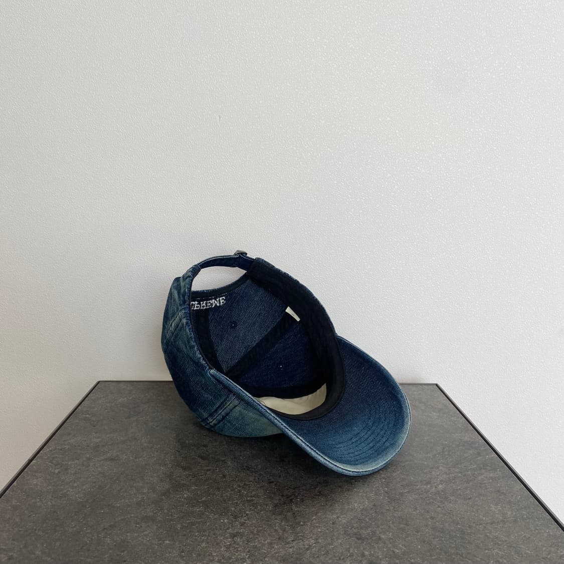 (OS) 슈프림 S로고 볼캡 모자 더티 데님 상품이미지7