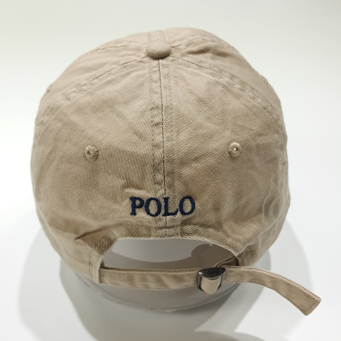 CL247 폴로 코튼 네이비포니 베이지 볼캡 모자 상품이미지5