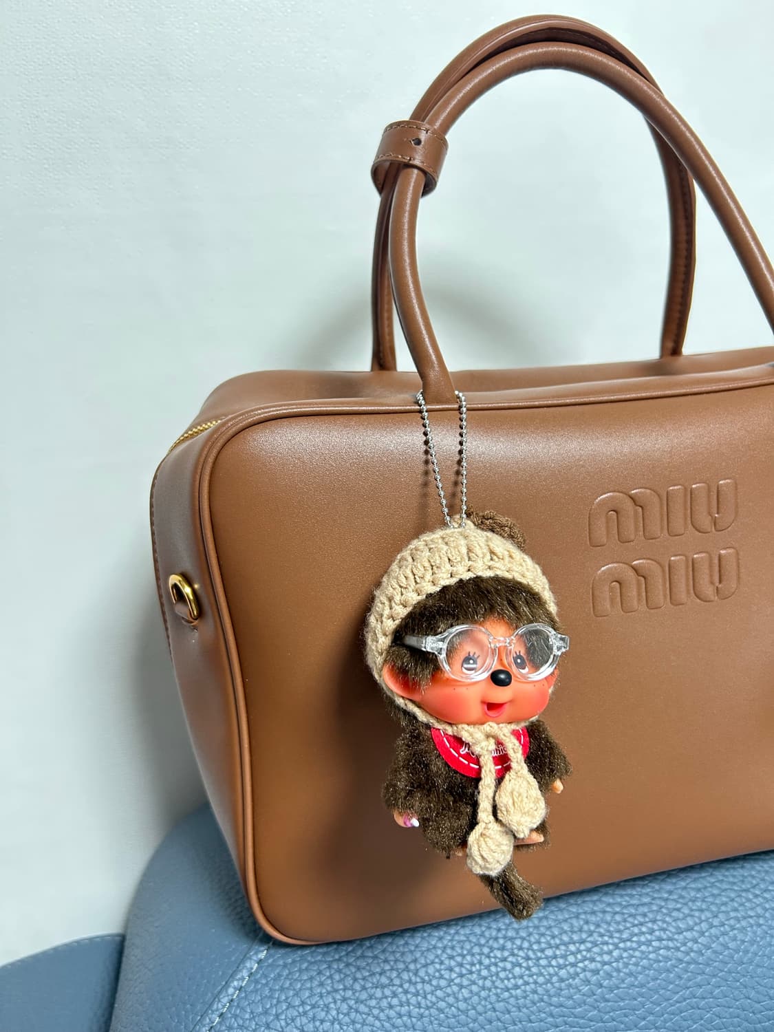 (10)정품몬치치🤎❄️ 겨울 감성 빅헤드 남아커스텀키링 상품이미지6