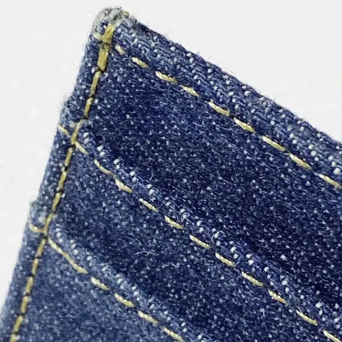 [정품] 마리떼 프랑소와저버 메탈로고 플레이트 데님 카드지갑 상품이미지6