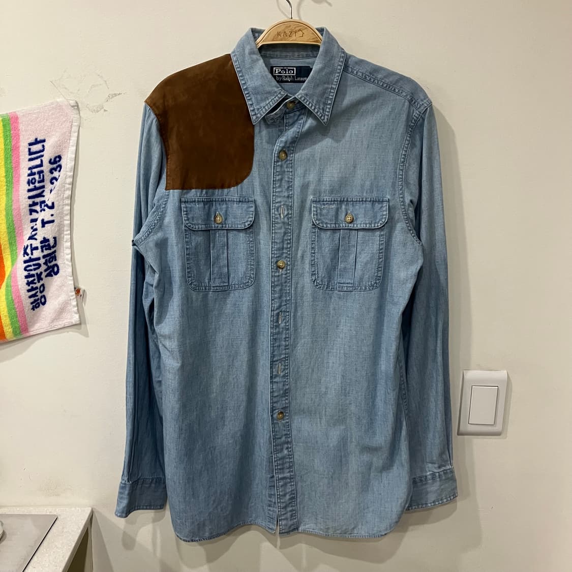 580 폴로 데님 청셔츠 상품이미지1