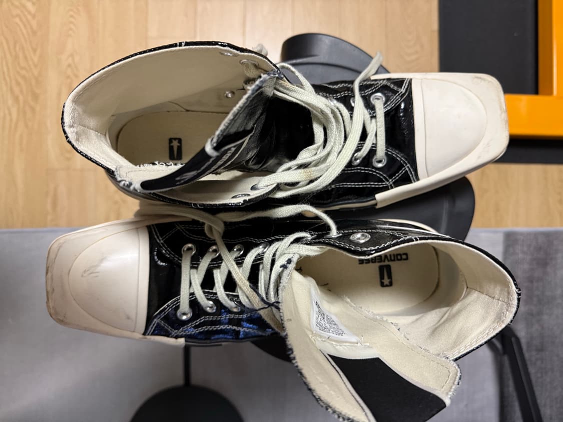 컨버스 x 릭오웬스 Drkshdw 터보다크 척70 데님 295 상품이미지6