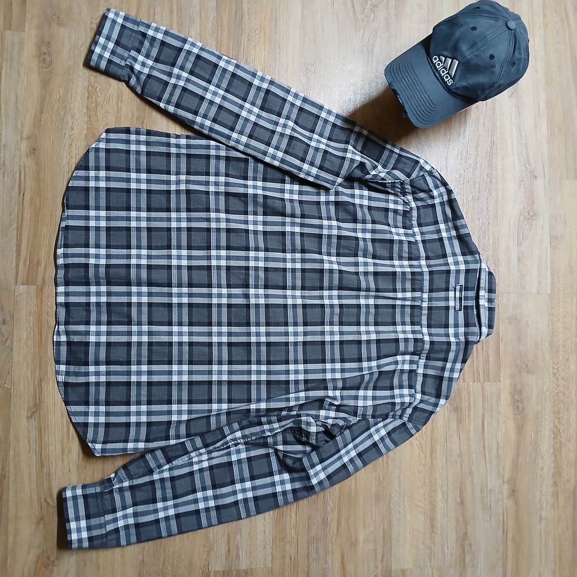 AX 아르마니 익스체인지 체크 셔츠 남방 105 xl 상품이미지3