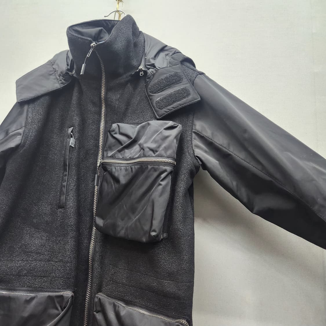 코오롱스포츠 빅 멀티포켓 후드 투웨이 자켓점퍼 95(M) 남여공용 상품이미지3