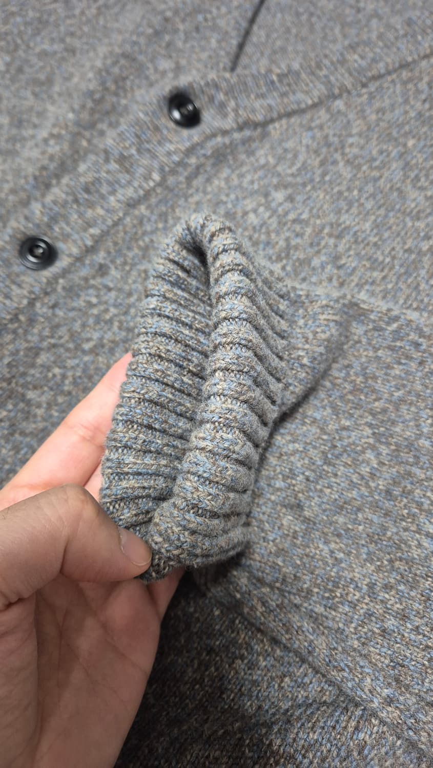 엘무드 휘황 세미오버 가디건 브라우니 상품이미지3