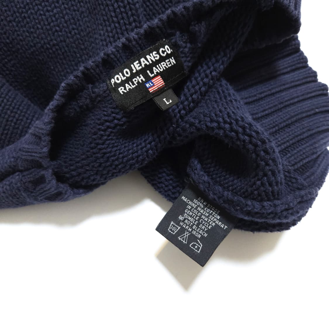 90s 폴로 진스 랄프로렌 성조기 니트 스웨터 상품이미지7