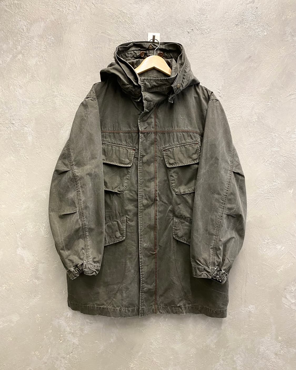 [L] BALL 재패니즈 빈티지 워시드 야상 자켓 상품이미지1