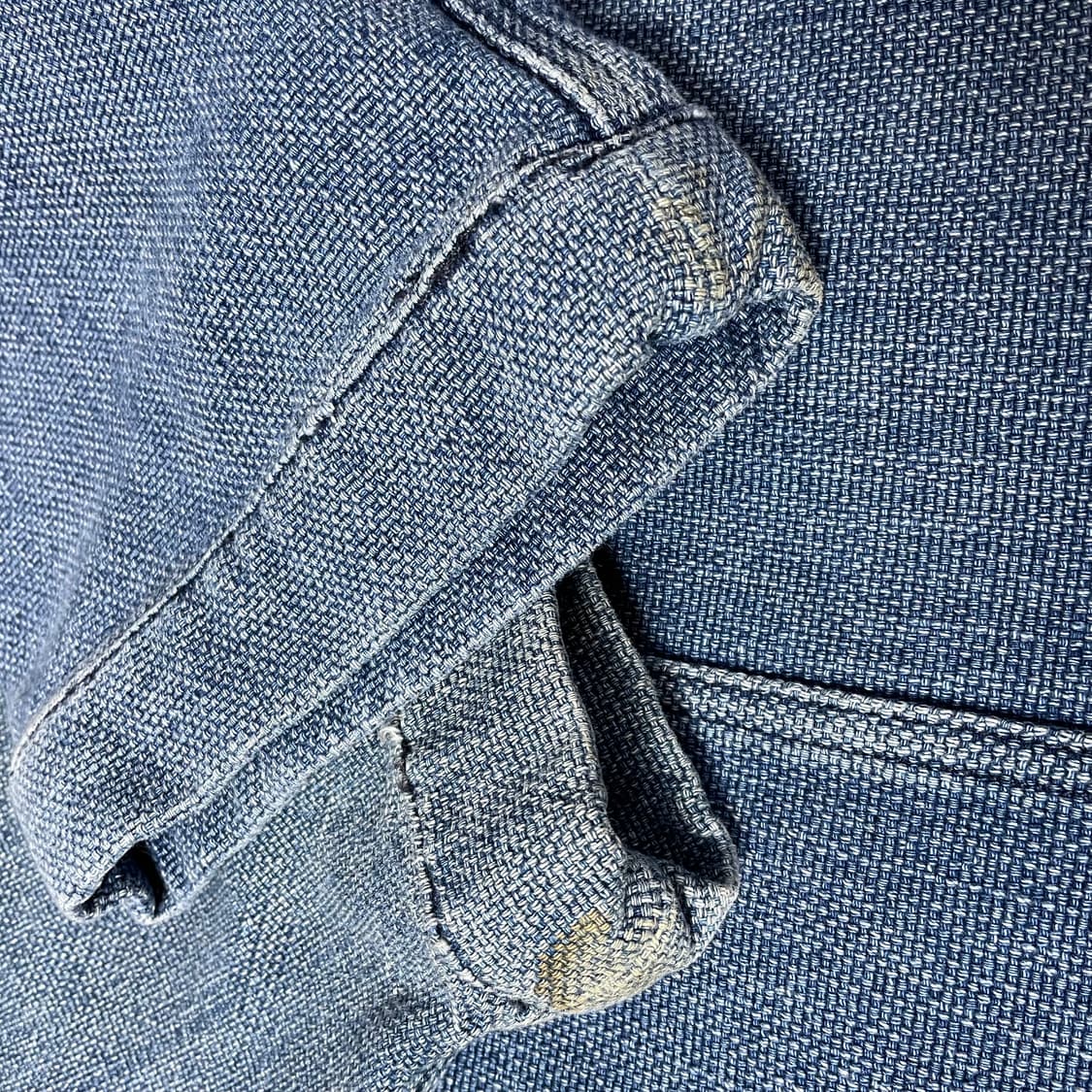 MIH 노카라 7부 투포켓 청자켓 XS 상품이미지8