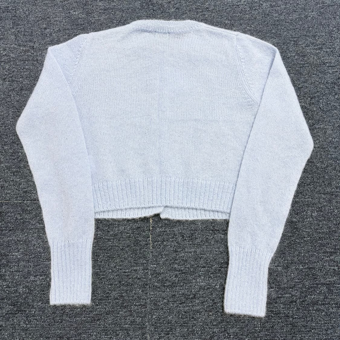 더 바넷 크롭 모헤어 니트 가디건 새상품 상품이미지6