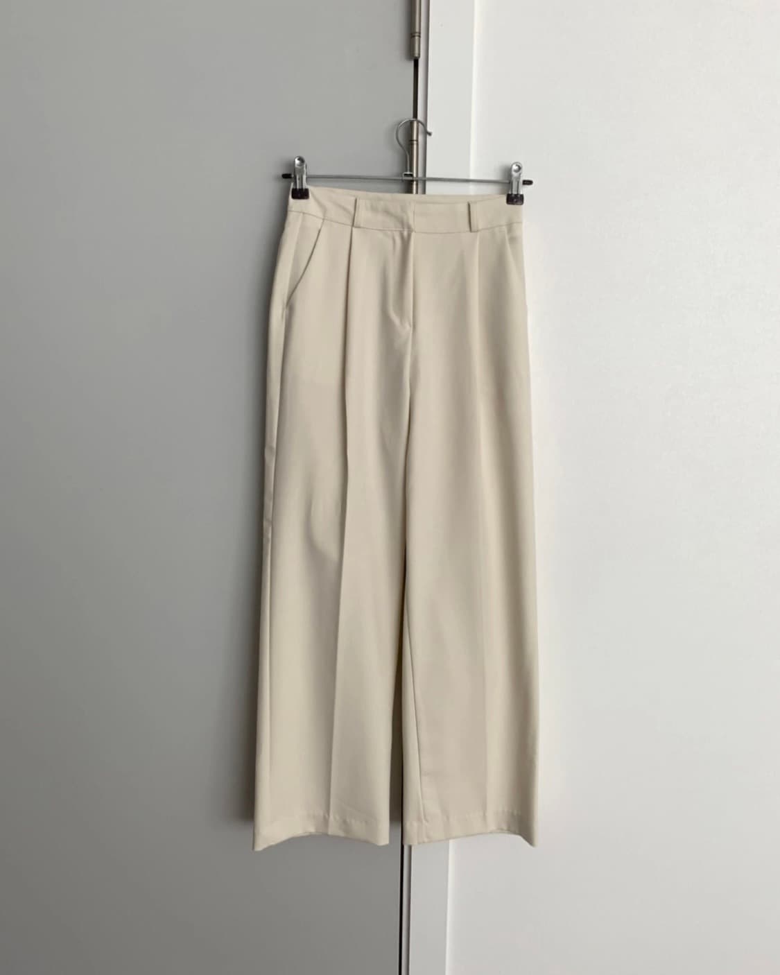 아이보리 와이드 팬츠 xs 상품이미지1