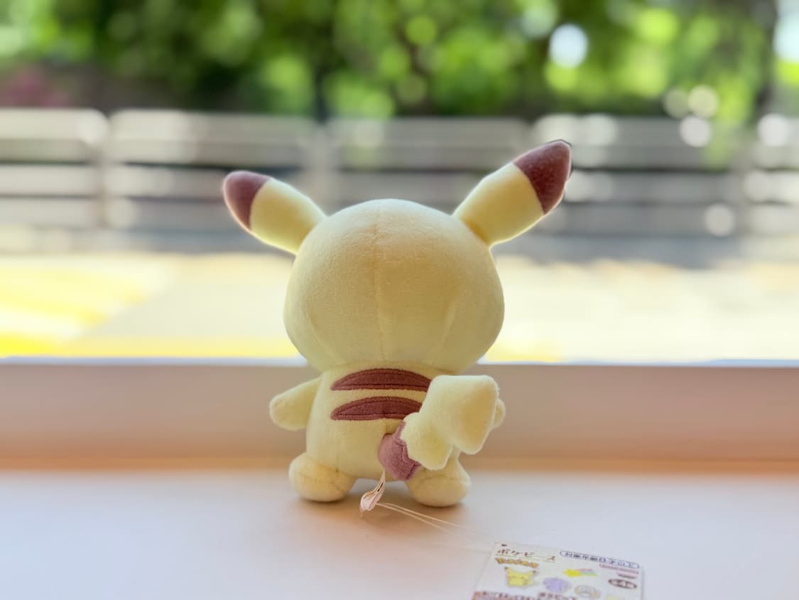 일본 포켓몬센터 포켓피스 피카츄 봉제인형 11cm 상품이미지3
