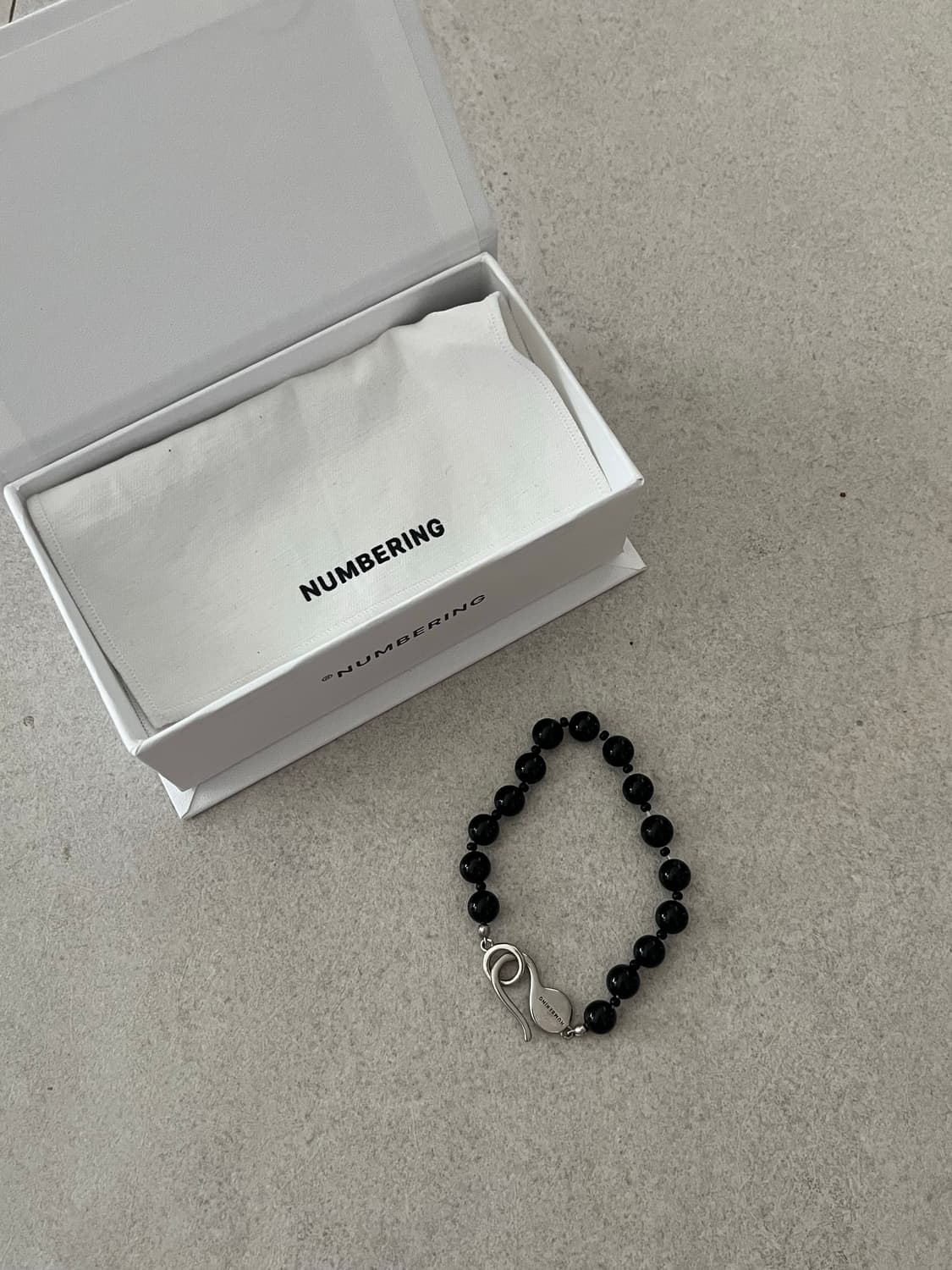넘버링 #7930 semi precious beads bracelet 상품이미지1