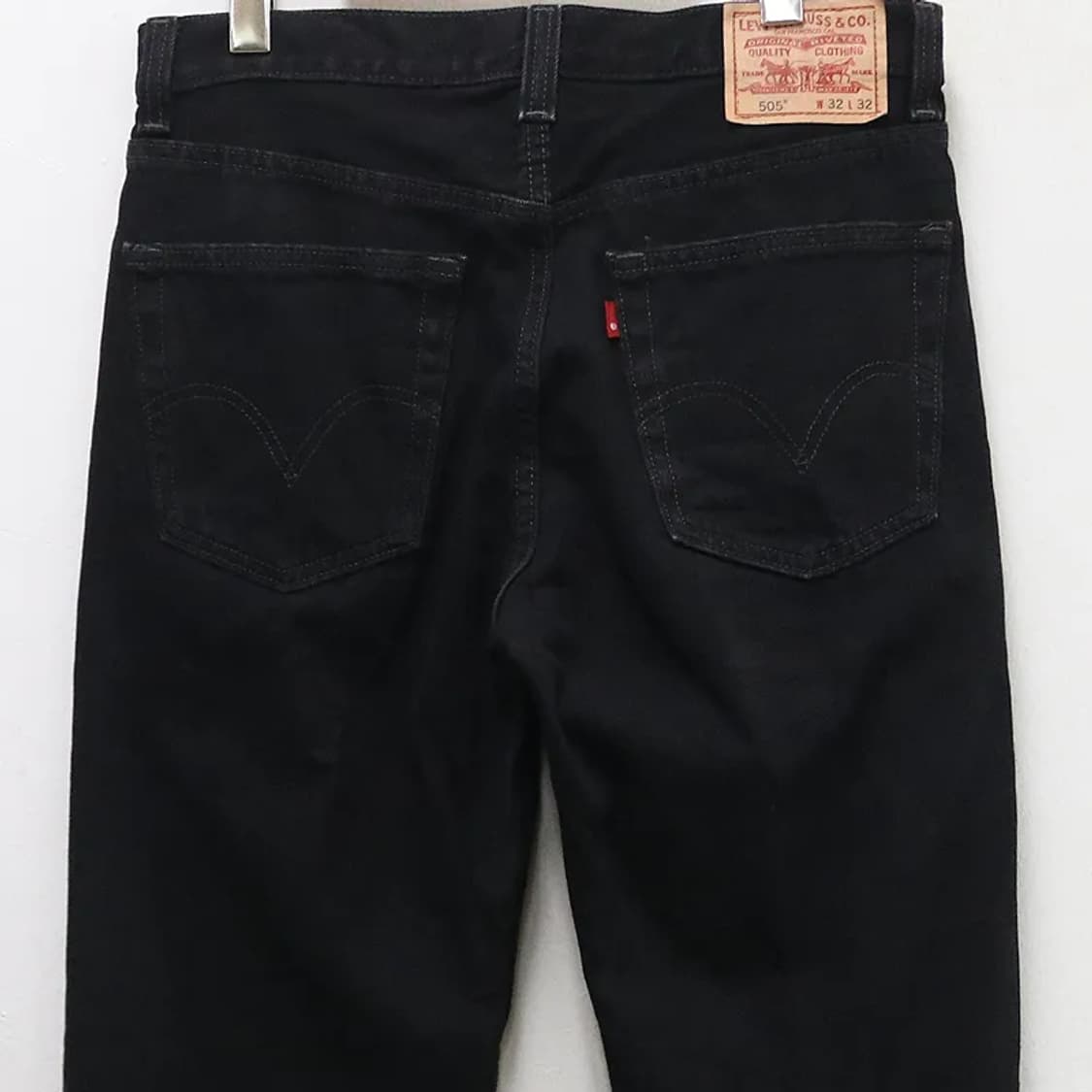 00'S LEVI'S 505 흑청 데님 팬츠 60071 상품이미지6