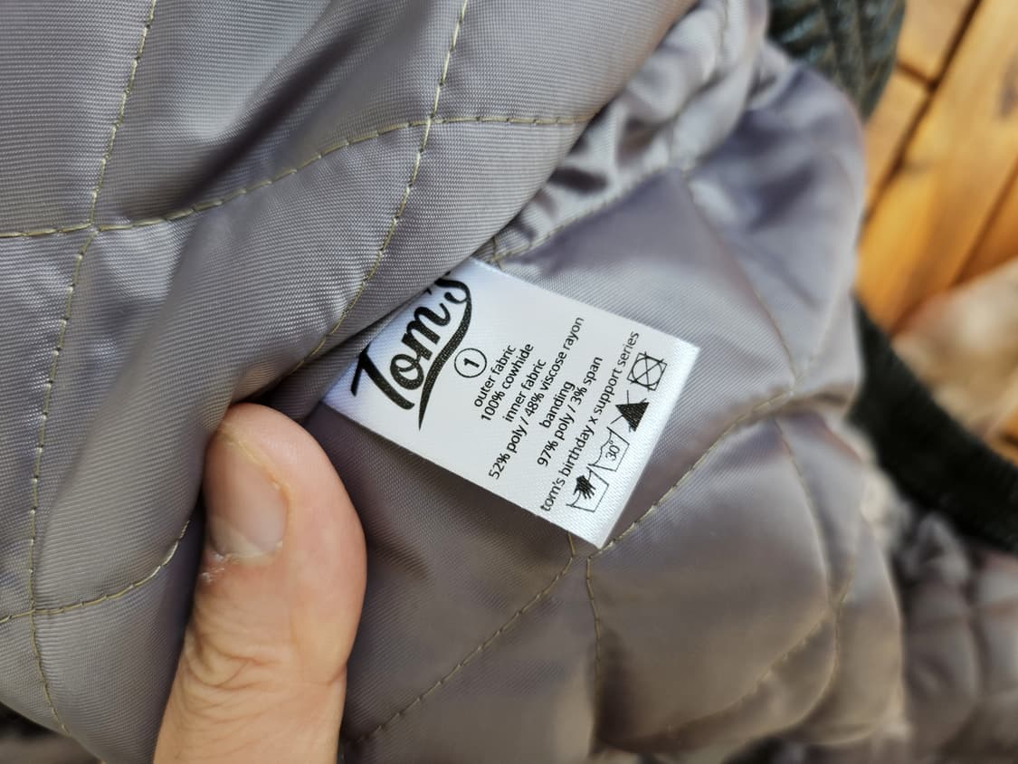 톰스벌스데이 서포트시리즈 레더 봄버 자켓 발렌시아가  상품이미지6