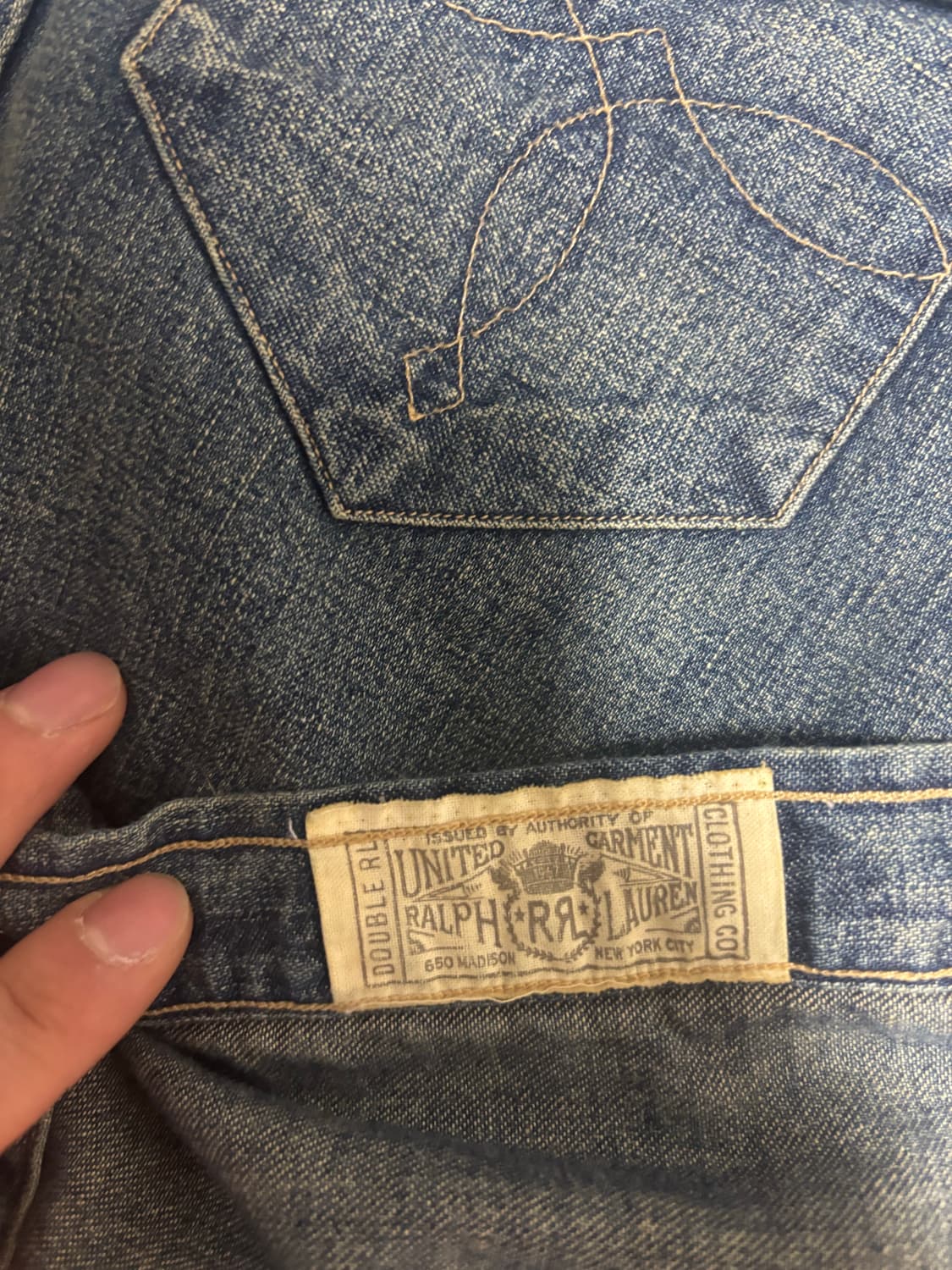 rrl 더블알엘 웨스턴 셔츠 S1회 착용 택 보유 상품이미지4