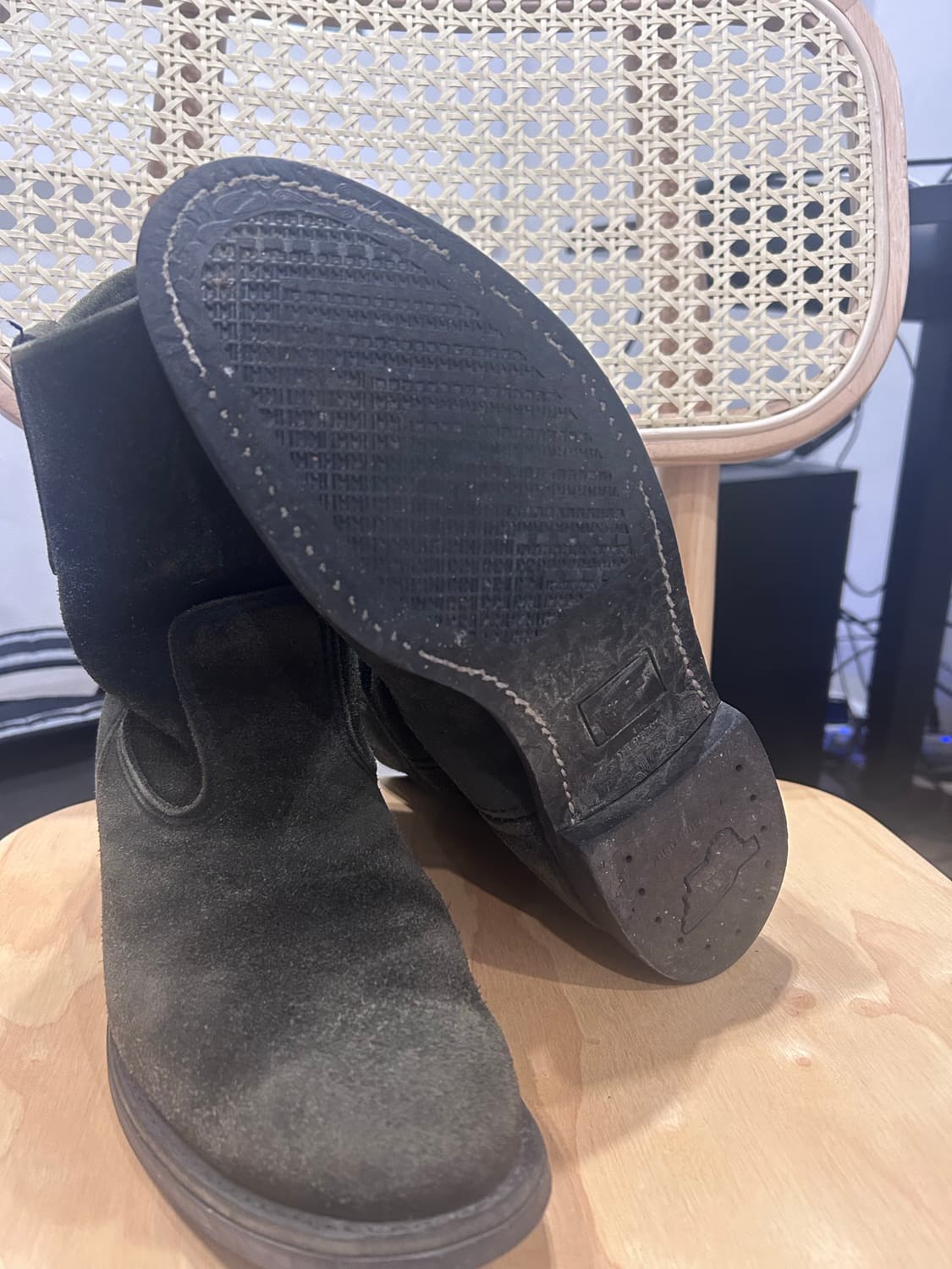 redwing 레드윙 페코스 부츠 한정판 빔즈별주 스웨이드 러프아웃 상품이미지6