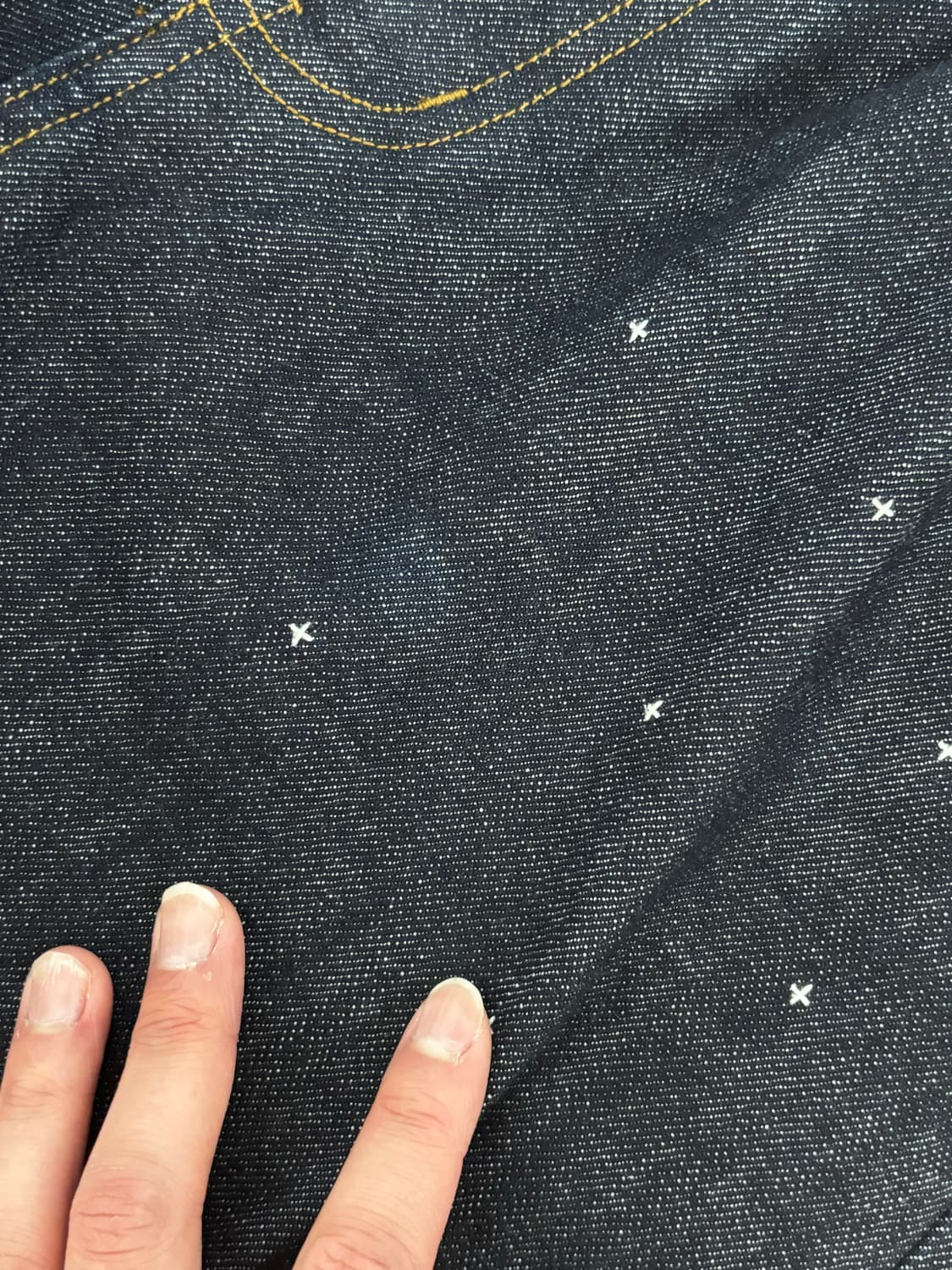 쿠스너프 사시코 셀비지 데님 상품이미지6