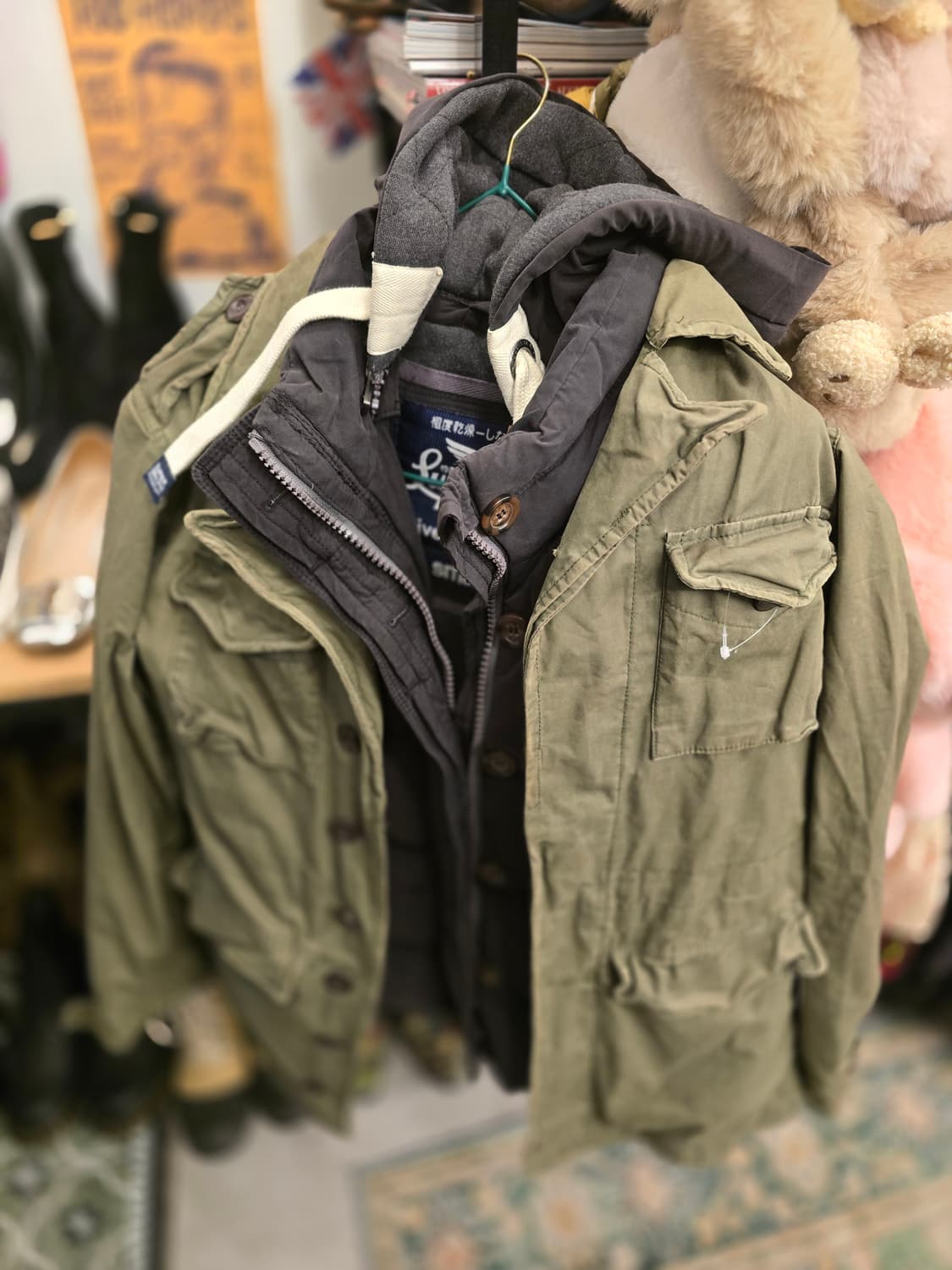 슈퍼드라이(Superdry) 아카데미 질레 다운후드조끼 상품이미지8