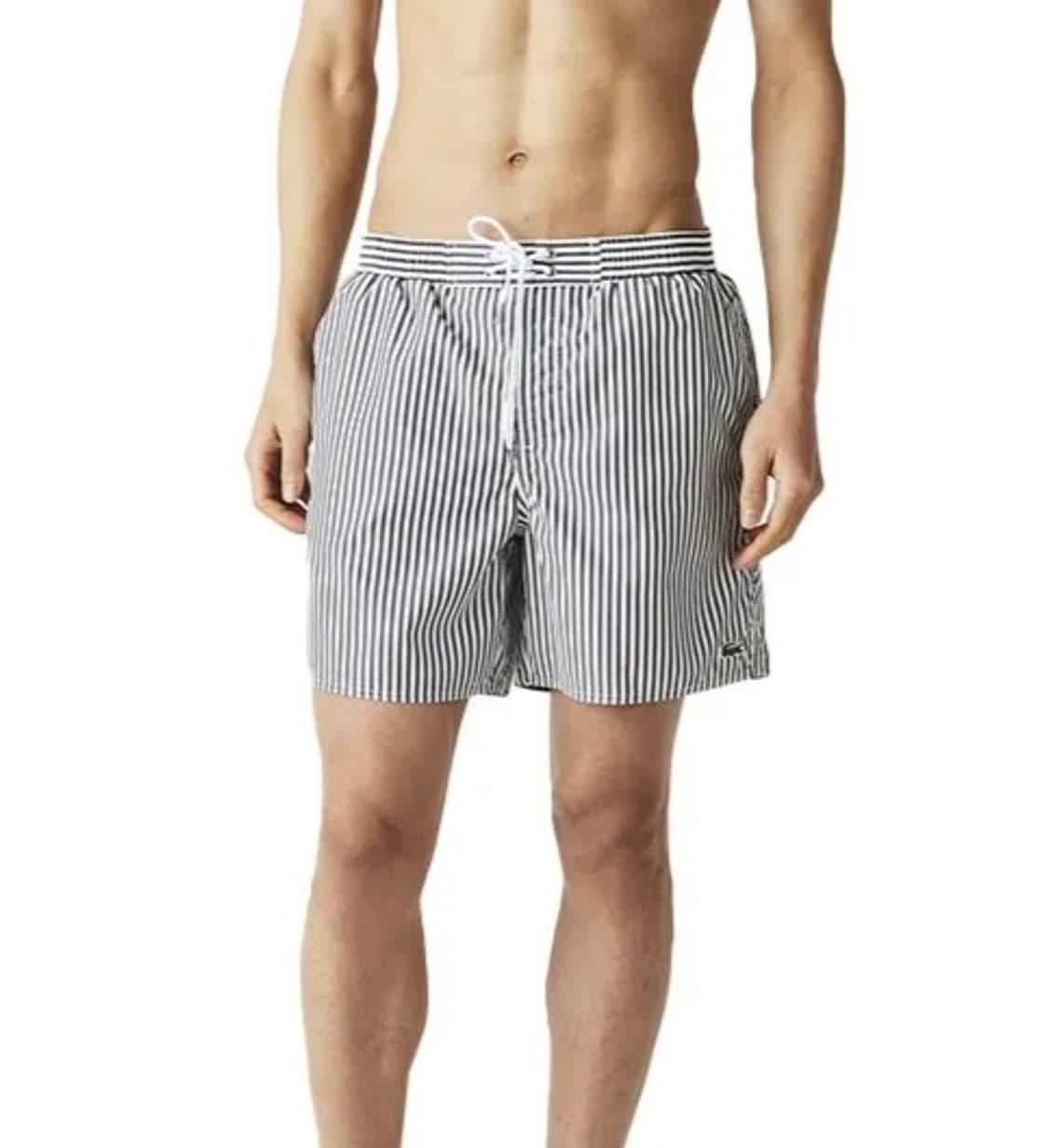 [[M,A급,24SS]라코스테(LACOSTE) 스트라이프 스윔팬츠p166 상품이미지1