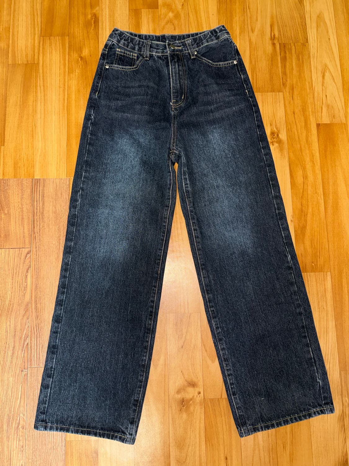 빈티지 진청 데님팬츠 상품이미지3