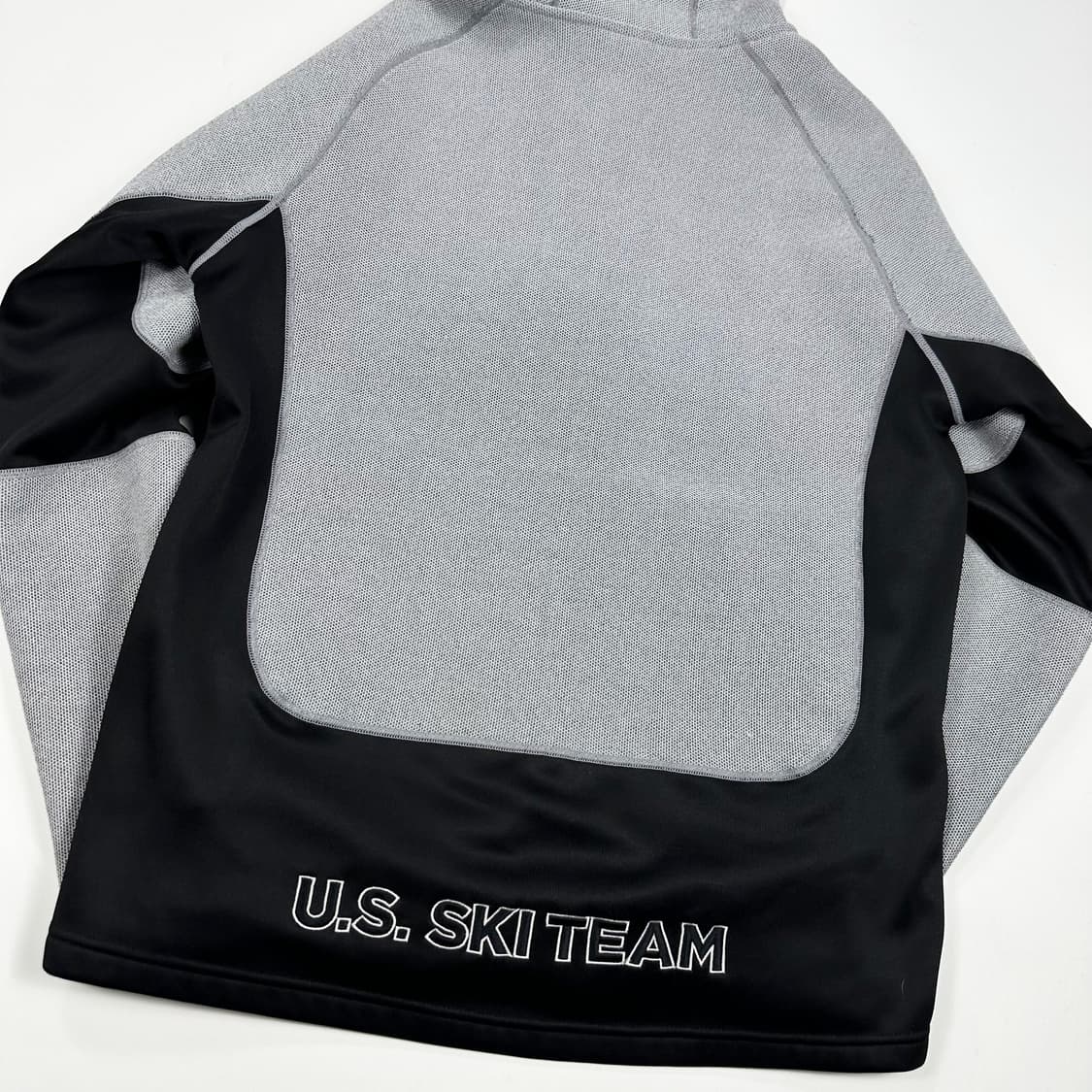 스파이더 US 스키 팀 후드집업 그레이 블랙 L 상품이미지5