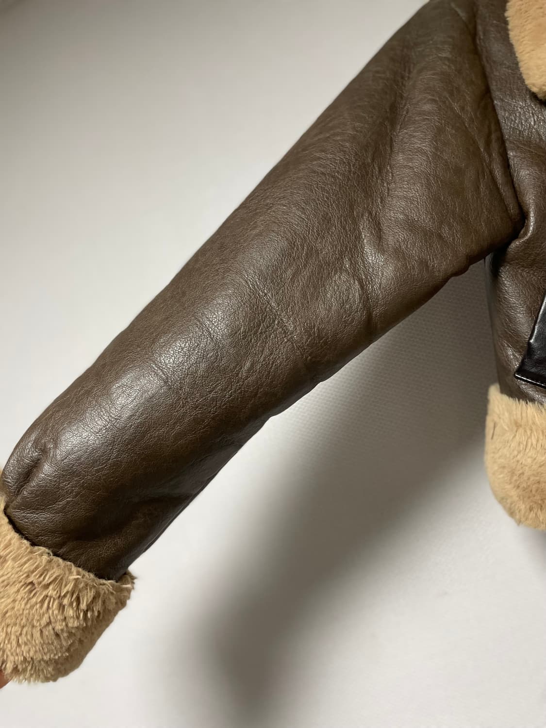 트리밍버드 무스탕 브라운 상품이미지7